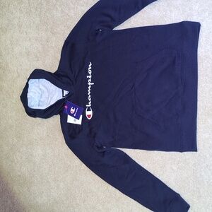 Champion Dark Blue Pullover Hoodie